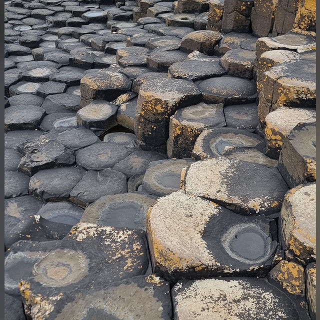 Explore the mythical landscape of the Giant’s Causeway – where nature’s architecture meets Irish leg