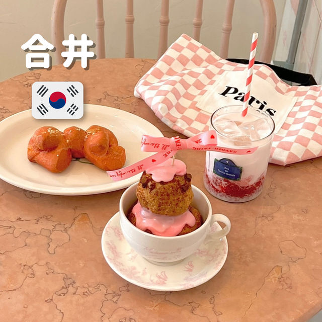 【韓国旅行🇰🇷/ソウル】リボンモチーフのスイーツがかわいすぎる🎀