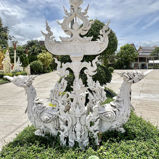 วัดแม่ตาว อุโบสถสีขาวพุทธศิลป์แห่งความงดงาม