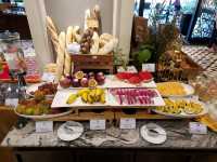 A scumptious breakfast during vacation at Mulberry Collection Silk Village, Hoi An