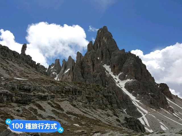 多洛米蒂三尖峰健行-北義阿爾卑斯山南麓最閃耀的明珠
