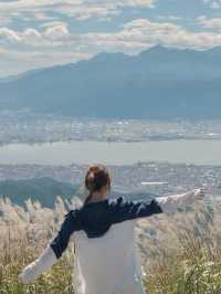 日本｜高ボッチ山 可以眺望富士山的高原～