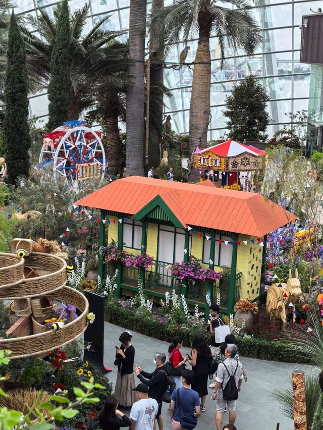 Australian Carnival of Flowers at Flower Dome
