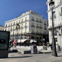 Madrid streets and square 