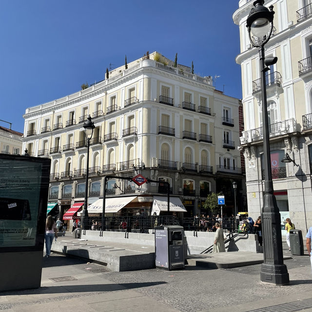 Madrid streets and square 
