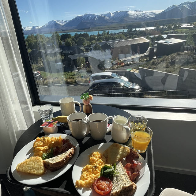 【NZ】テカポのホテルで朝食🍴