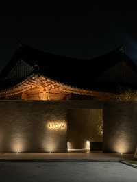 호수 앞 한옥 카페, 경주 "LLOW"