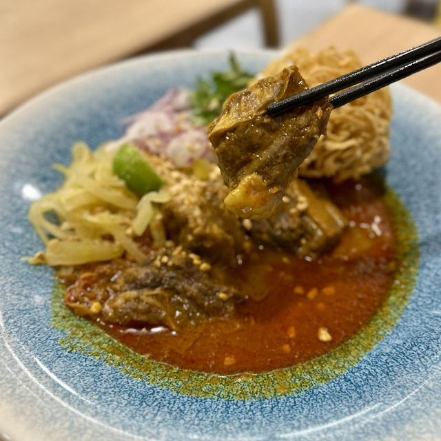 罕見泰北菜．泰北金麵 Khao Soi