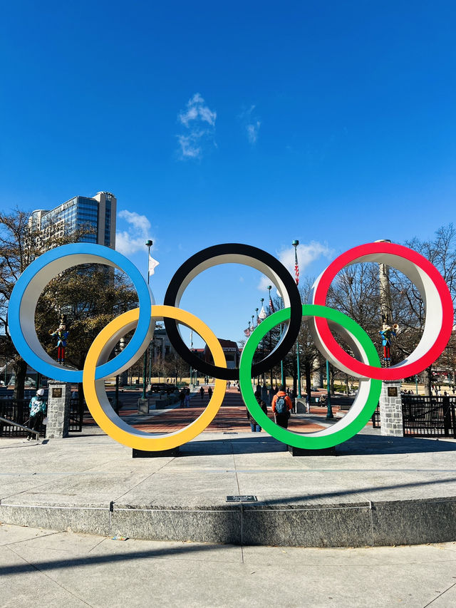 ［亞特蘭大旅遊］奧林匹克百年公園-亞特蘭大市中心⛲️