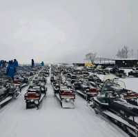 北海道旅遊🥳四季彩之丘雪景打卡熱點💓自駕雪車體驗分享🛞