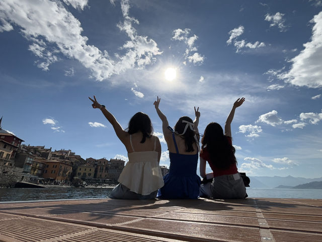 Girls trip to Lake Como (most beautiful lake)