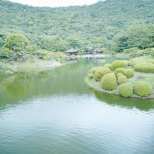 日本高松 ｜ 典雅日式庭園栗林公園
