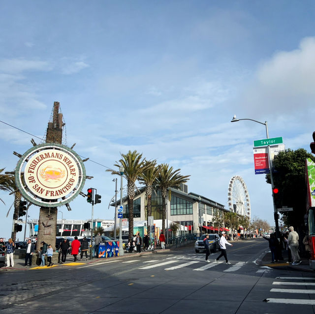 Fisherman's Wharf 淘金潮而湧入城市的漁人碼頭⚓️