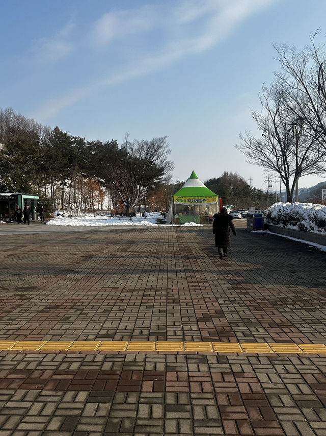 예산 휴게소에 마켓이??