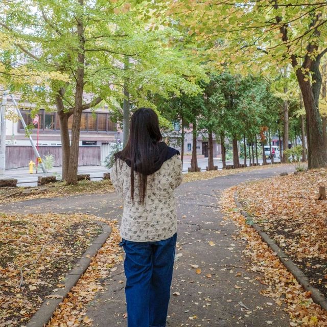 삿포로 도심 속에서 만나는 여유로운 나카지마 공원