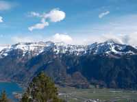 Hiking Up Harder Kulm in March: A Swiss Adventure! 🏔️