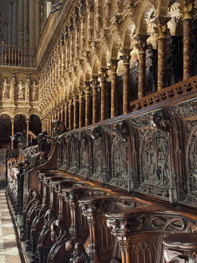 Experience how the light of god shines on Earth in Toledo