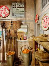 A Traditional Village Charm at Mid Valley KL this CNY! 🏮🏡🍊