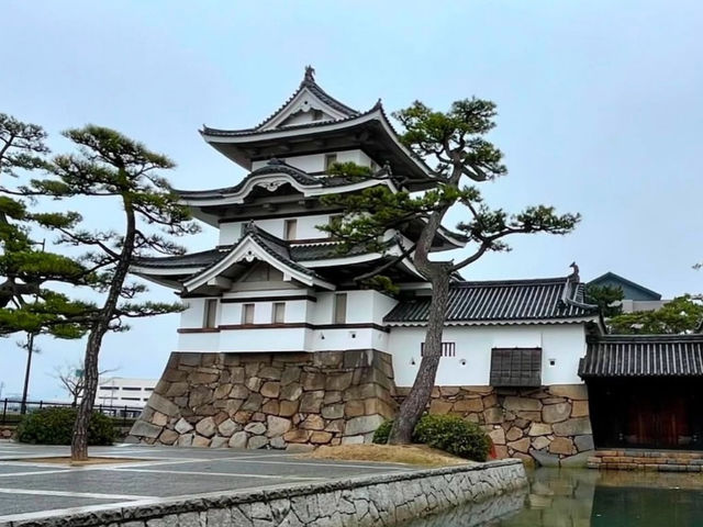 新幹線から見える名城！福山のシンボル🏯