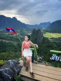 จุดชมวิวที่ ผาหนามไซ สปป.ลาว