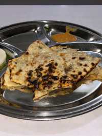 Delicious Chilli Wantons & Parathas