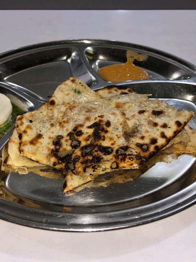 Delicious Chilli Wantons & Parathas