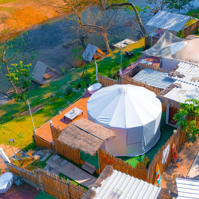 ที่พักติดริมน้ำเพชรบุรี