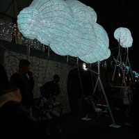 新莊中港大排光雕展！親子放電、情侶約會，飯後散步的好地方！