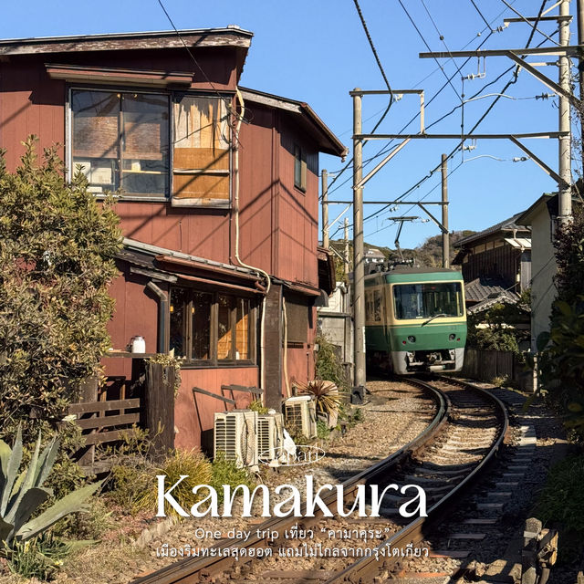 One day trip เที่ยว #คามาคุระ 🚃🌊🇯🇵