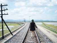 ฟีลญี่ปุ่นดีๆนี่เอง กับรถไฟลอยน้ำบ้านโคกสลุง