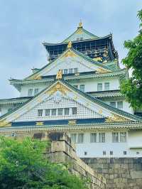 오사카에서 가장 유명한 랜드마크인 <오사카 성> 🏯