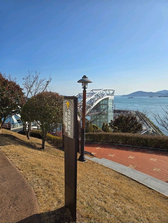 푸른 사천 남해바다를 직관하는 청널전망대🩵