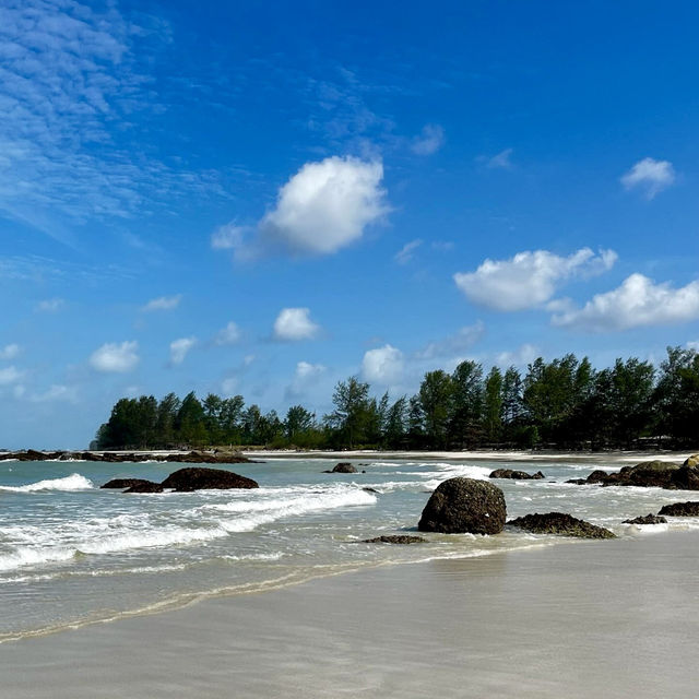 A Tranquil Day at Trikora Beach