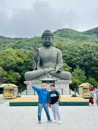 A Massive Bronze Statue (The Budha of the Western Paradise)