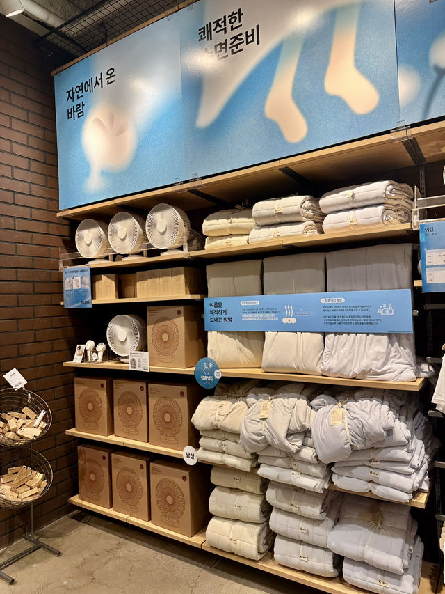 생활 속 미니멀리즘, 강남 MUJI 방문 후기  -강남-