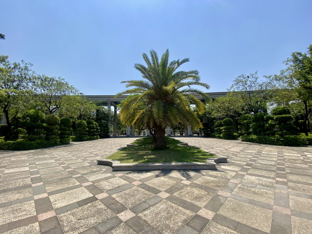 新橋市民廣場✨🏛️ 欣賞建築美學和享受自然風光🏺🌴