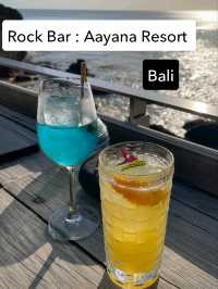 Enjoy sunset at Rock Bar :AYANA Resort Bali