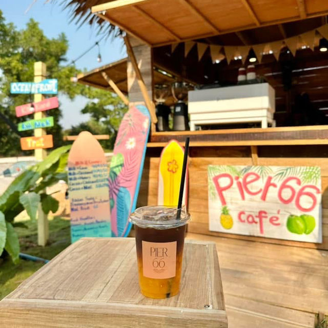 PIER 66 Café : คาเฟ่ริมทะเล ในท่าเรือโอเชี่ยนฟร้อน