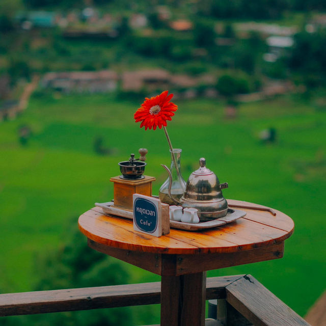 คาเฟ่หยุดเวลา หมู่บ้านสะปัน จ.น่าน 🌱⛰️