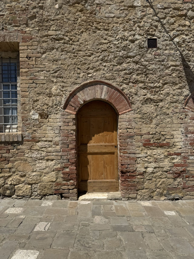 イタリア　トスカーナの小さな街　Bagno Vignoni