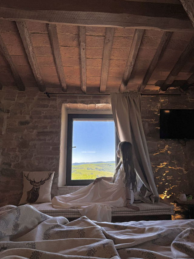 トスカーナのアグリツーリズモ　agriturismo poggio il castellare
