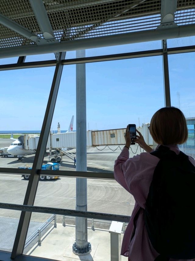 久米島旅のはじまりはここから✈️久米島空港！