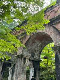 南禅寺の境内にあるひときわ存在感を放っている水路橋🧱🤩