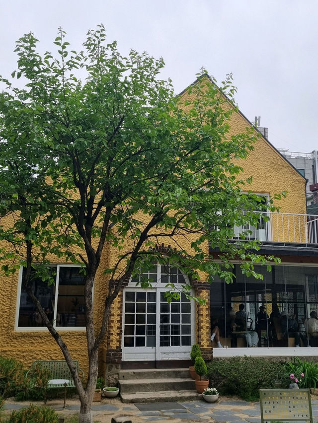 🩷⚓️용산 분위기 좋은 카페 야외정원 일본 감성 적산가옥 깃테