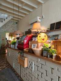 Sipping Serenity with a Warm Latte in Jakarta