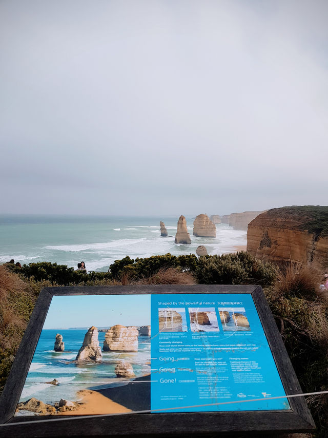 The Twelve Apostles - limestone monument off the coast of Port Campbell National Park