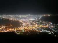 自駕上函館山睇夜景