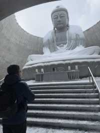 A Silent Giant in the Snow: Winter at Hokkaido’s Hill of the Buddha