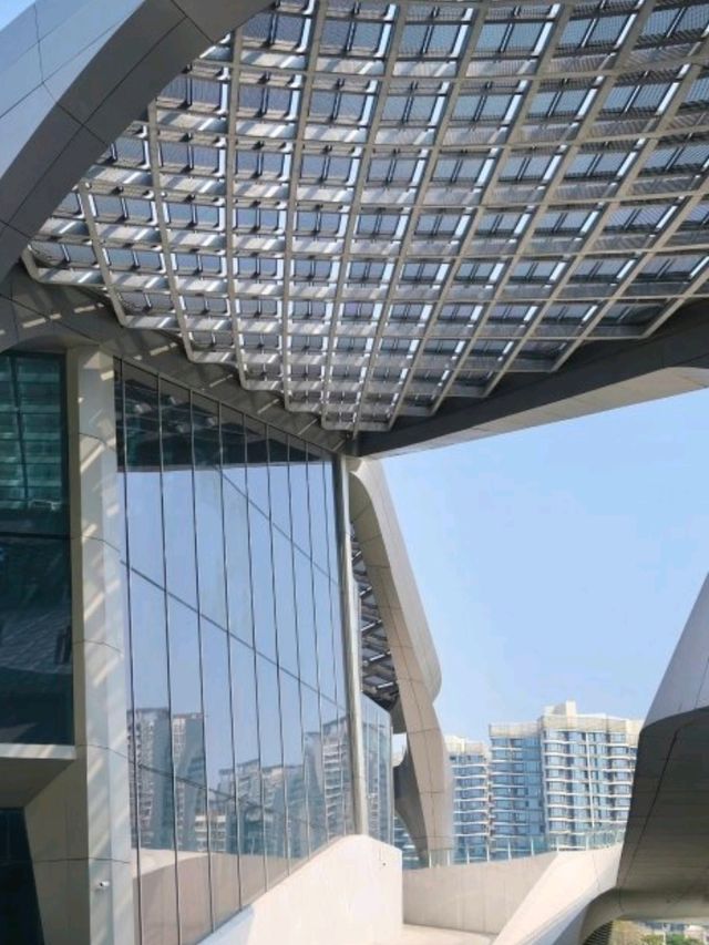 最美的藝術中心📷🏘️珠海版悉尼歌劇院