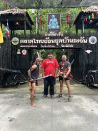 ”วัดโพธิ์เก้าต้นและตลาดบ้านบางระจันสิงห์บุรี“